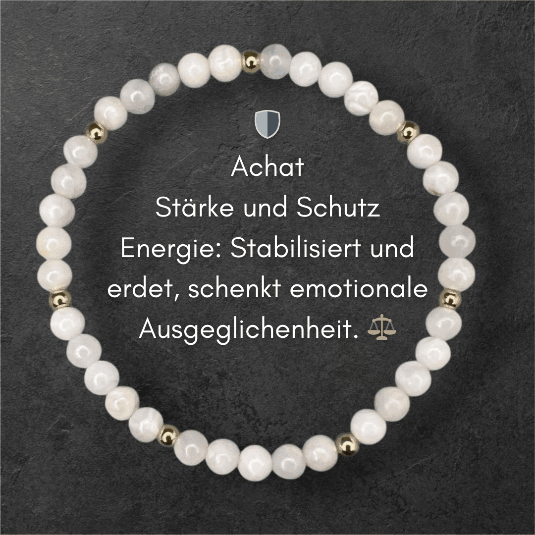 Edelstein Armband Achat
