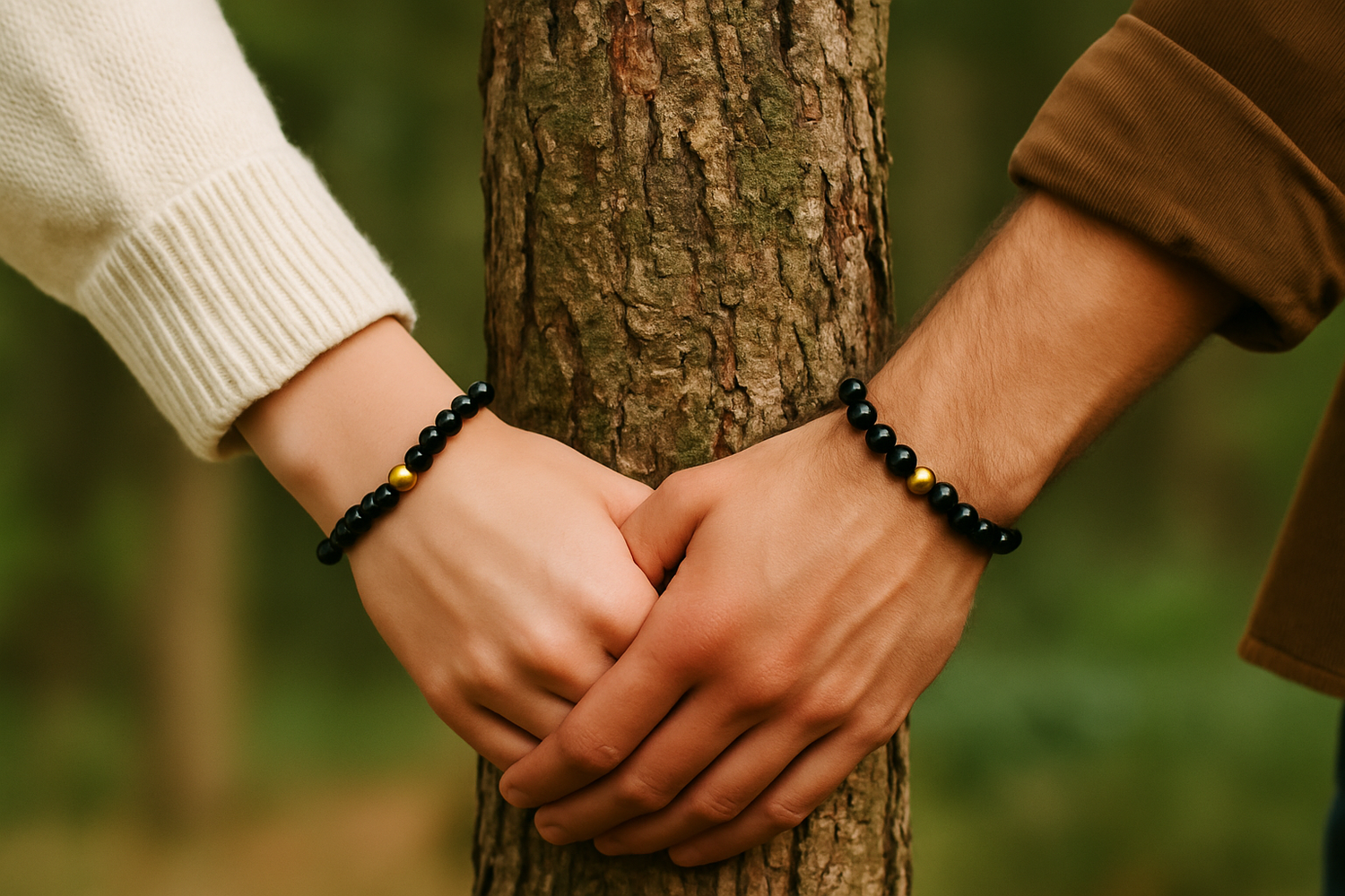 Edelsteinarmband für Schutz und Erdung mit Silberobsidian